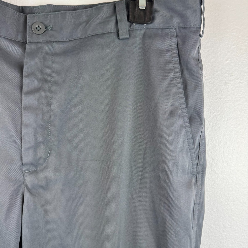 NIKE Dri-Fit Mens Golf performance flat front pants GRAY - 32x30